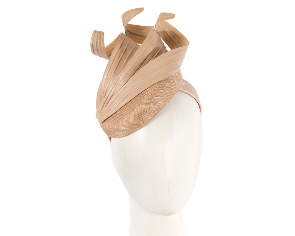 Bespoke Nude Racing Fascinator By Fillies Collection Fascinators Online