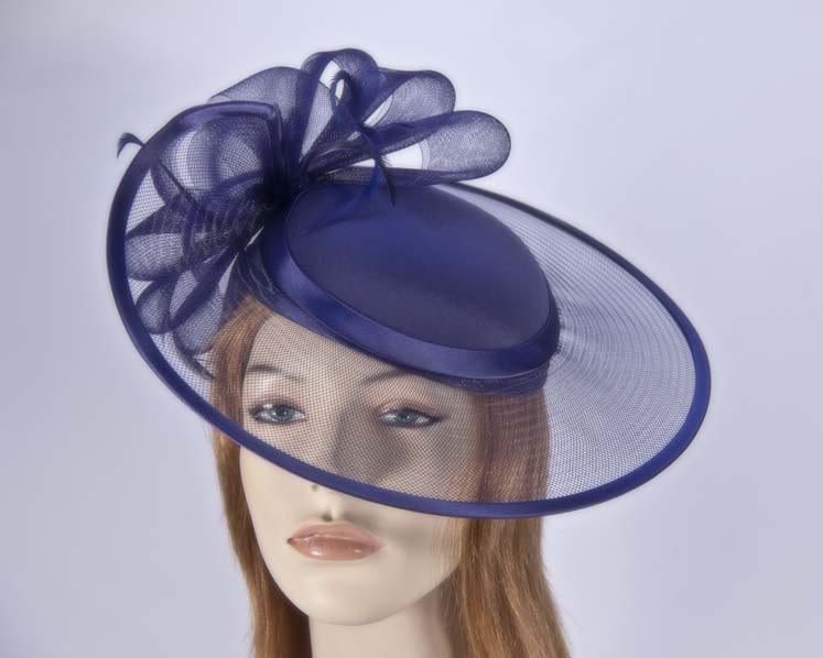 navy blue mother of the bride hats