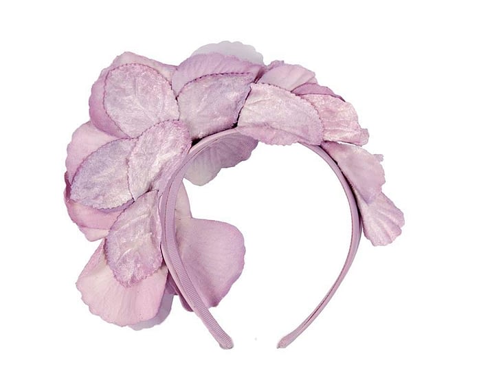 Fascinators Online - Lilac flowers on the headband