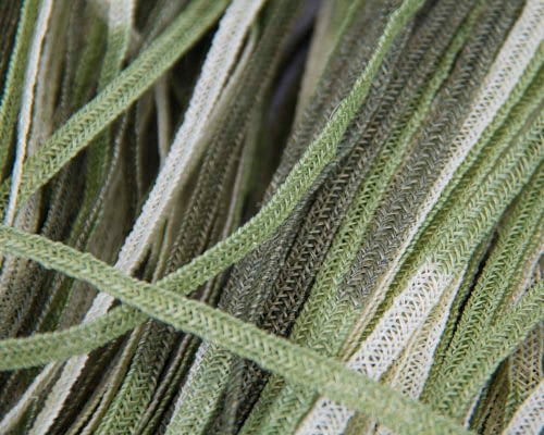 Craft & Millinery Supplies -- Trish Millinery- hemp braid green1