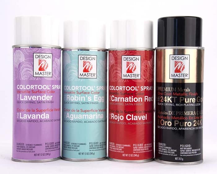 Craft & Millinery Supplies -- Trish Millinery- design master colortool professional sprays