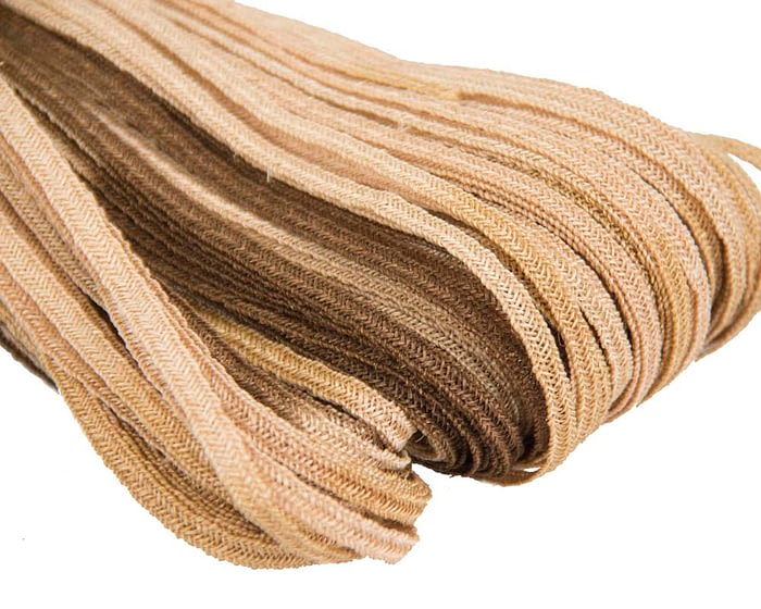 Craft & Millinery Supplies -- Trish Millinery- hemp braid gold