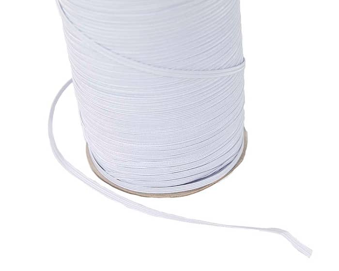 Craft & Millinery Supplies -- Trish Millinery- face mask elastic white