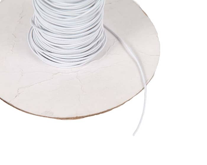 Craft & Millinery Supplies -- Trish Millinery- elastic white