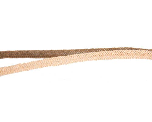 Craft & Millinery Supplies -- Trish Millinery- hemp braid gold closeup