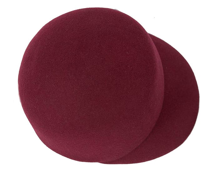 Craft & Millinery Supplies -- Trish Millinery- SH12 wine top