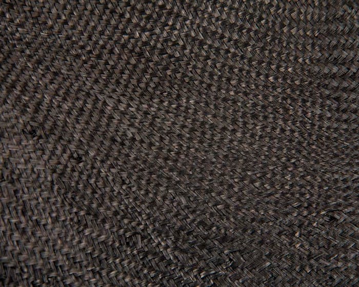 Craft & Millinery Supplies -- Trish Millinery- hood sisal black closeup