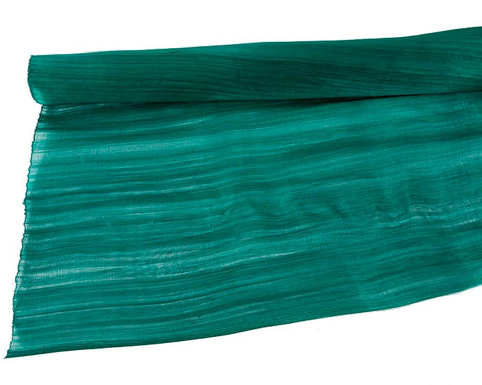Craft & Millinery Supplies -- Trish Millinery- silk abaca teal