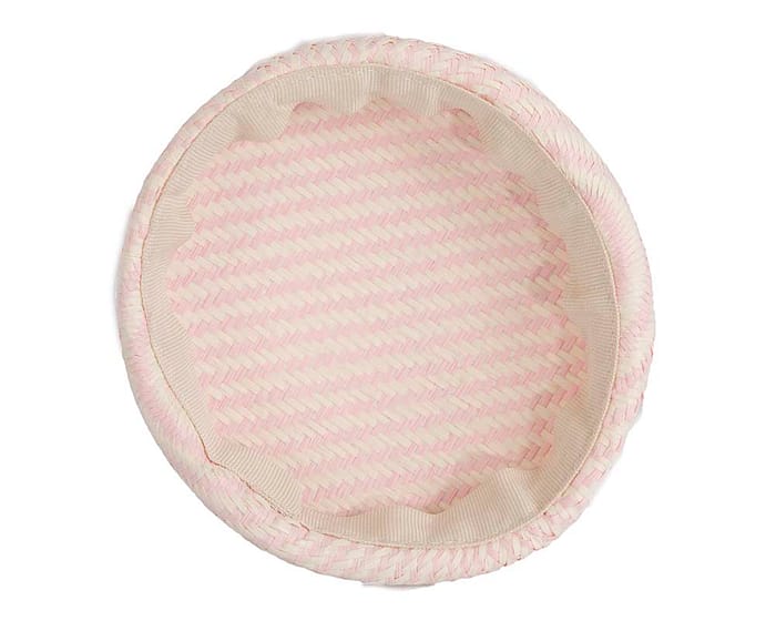 Craft & Millinery Supplies -- Trish Millinery- SH6 cream pink back