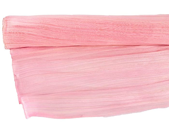 Craft & Millinery Supplies -- Trish Millinery- silk abaca light pink