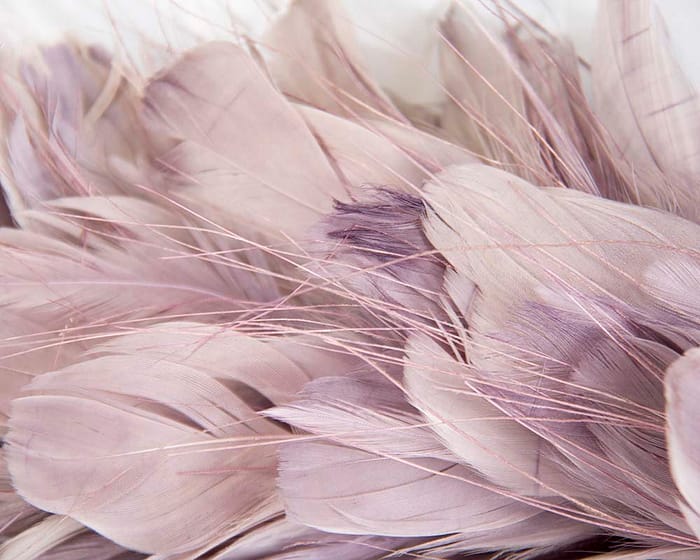Craft & Millinery Supplies -- Trish Millinery- FTHB7 dusty pink closeup