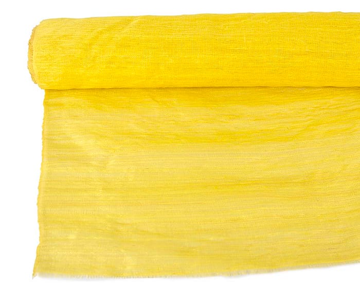 Craft & Millinery Supplies -- Trish Millinery- cotton abaca yellow