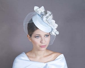 MOB-K5015-baby-blue Melbourne Hat Shop - Mother of the Bride Hats