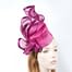 Hot pink cocktail hat S974HP Fascinators.com.au