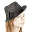 Black ladies trilby hat Fascinators.com.au