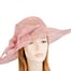 Large dusty pink sinamay hat by Max Alexander Fascinators.com.au