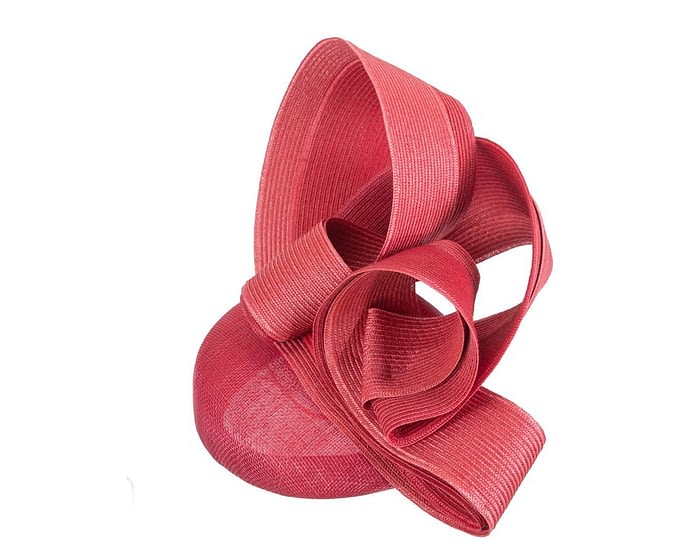 Designers red pillbox racing fascinator by Fillies Collection Fascinators.com.au