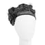 Black flower headband racing fascinator Fascinators.com.au