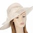 Large cream sinamay hat by Max Alexander Fascinators.com.au