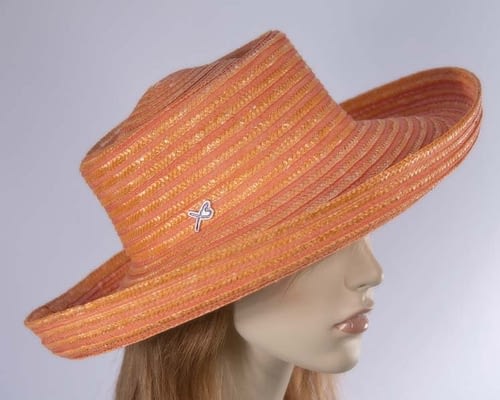 Orange Betmar hat SP260O Fascinators.com.au