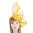 Edgy yellow fascinator by Fillies Collection Fascinators.com.au