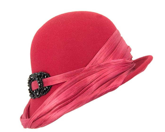 Australian Made Red Felt Bucket Hat