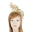 Gold lace crown fascinator by Max Alexander Fascinators.com.au