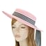 Pink boater hat by Max Alexander Fascinators.com.au