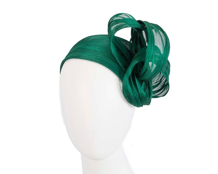 Green retro headband racing fascinator by Fillies Collection Fascinators.com.au