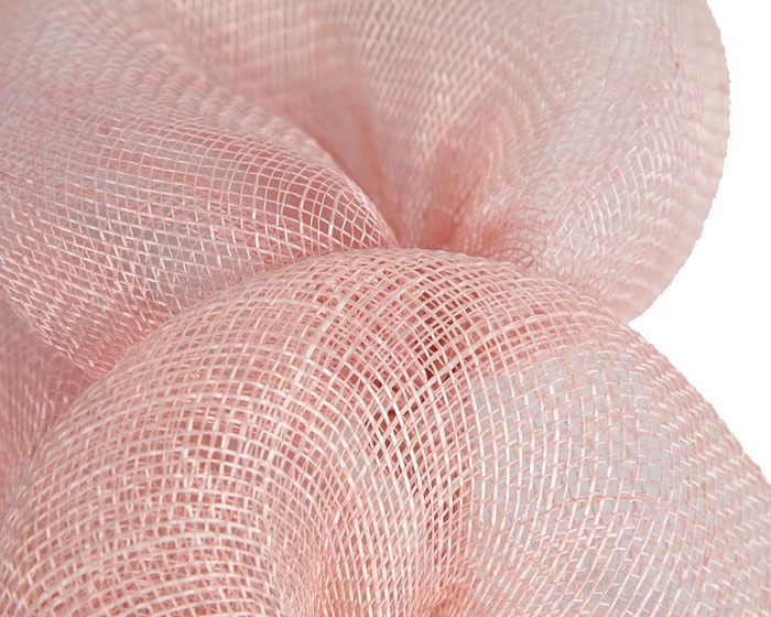 Pink sinamay flower fascinator by Max Alexander - Image 3