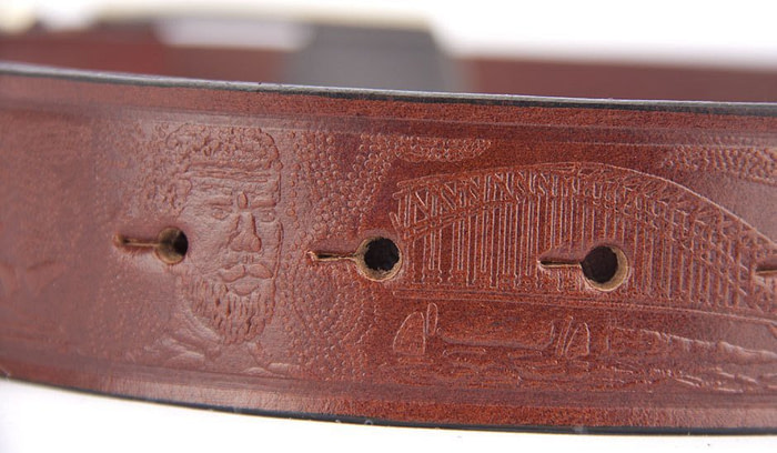 Genuine leather Australian belt with buckle 40-AUST-SYD - Image 3