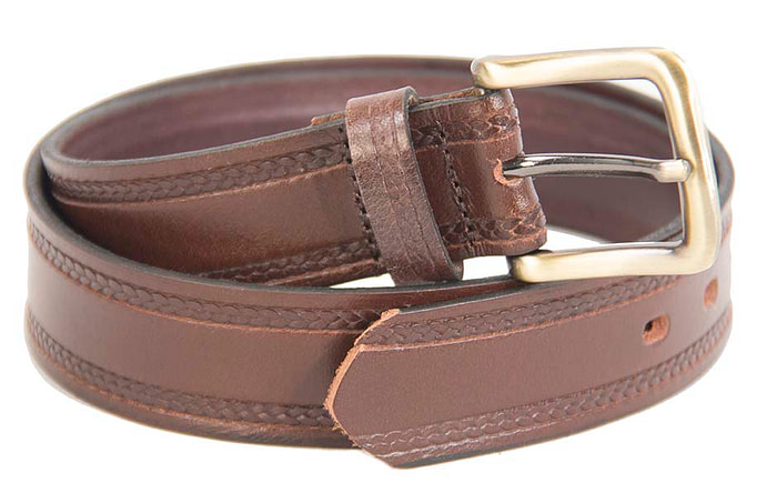 The Gatsby: 35mm Genuine leather belt with buckle 35-117855 - Image 7