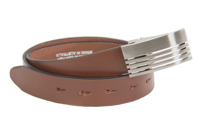 The Excelsior: 30mm Mens Genuine Leather belt with buckle - Image 3