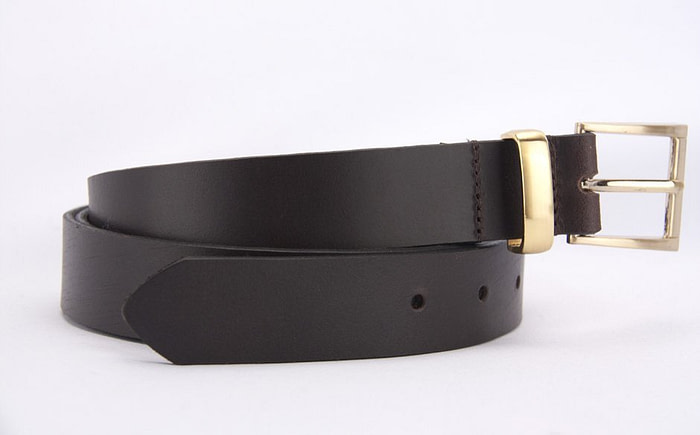 30mm Full Grain Leather Belt for Men - Image 2