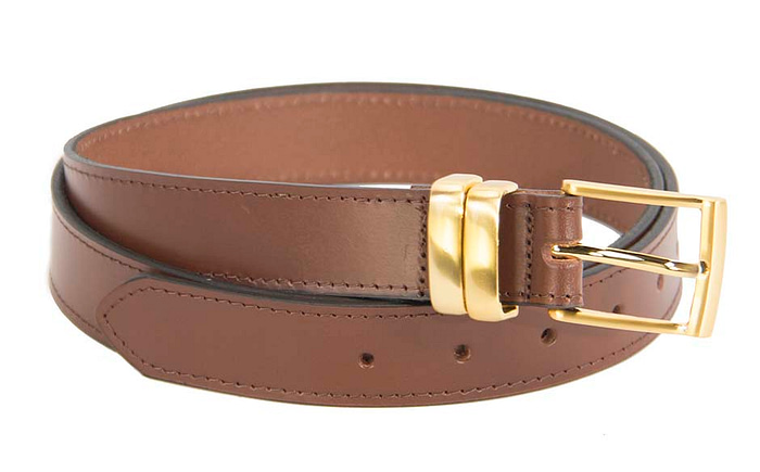 30mm Genuine leather belt with buckle 30-788799 - Image 3