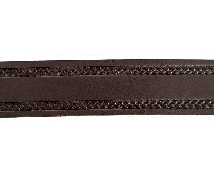 The Gatsby: 35mm Genuine leather belt with buckle 35-117855 - Image 3