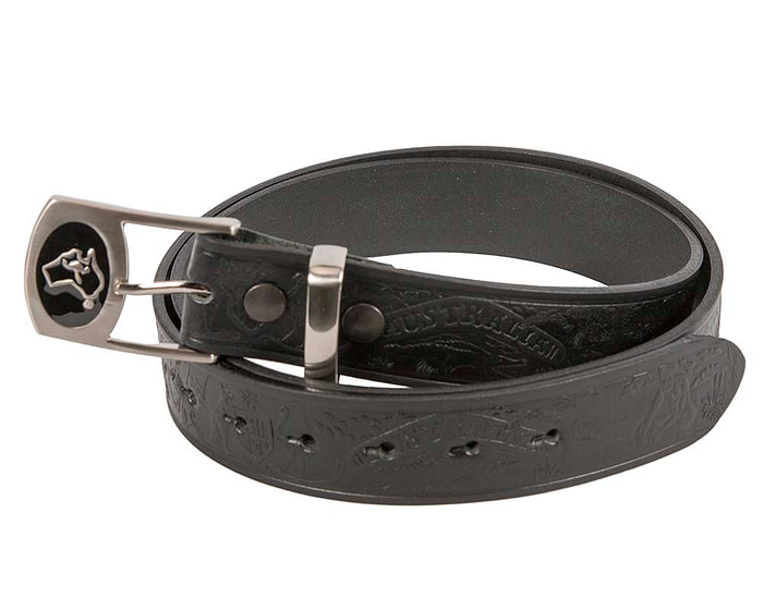 The Oz: Genuine leather Australian belt with buckle 40-AUST-COA - Image 6