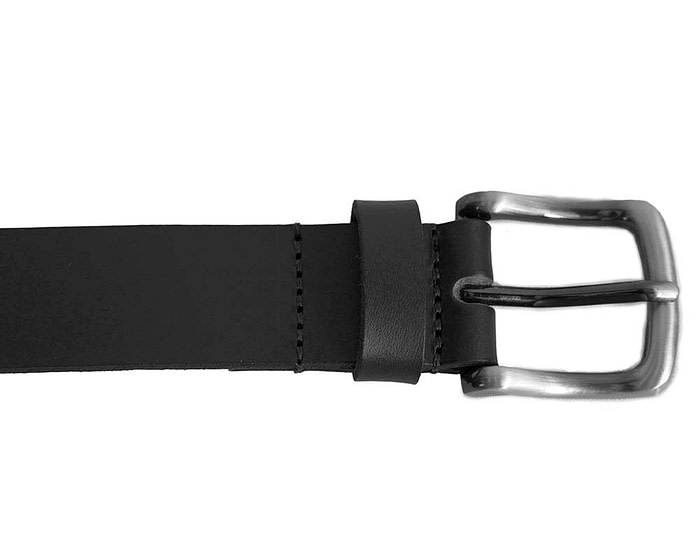 30mm Mens dress genuine leather belt with buckle - Image 4