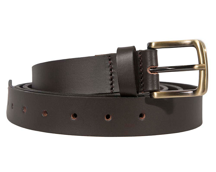 30mm Mens dress genuine leather belt with buckle