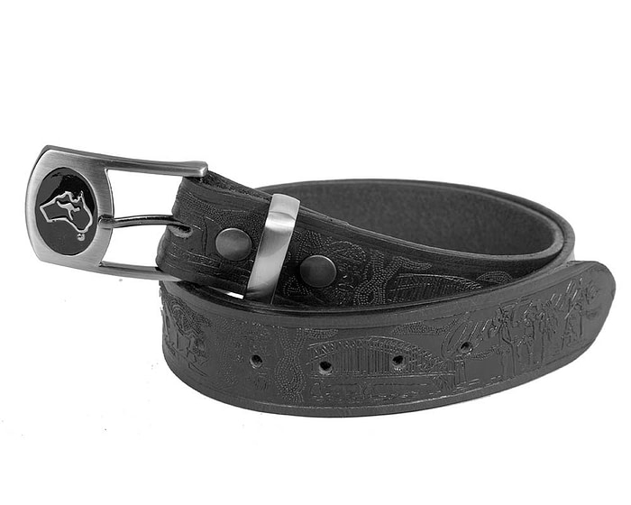 Genuine leather Australian belt with buckle 40-AUST-SYD - Image 4