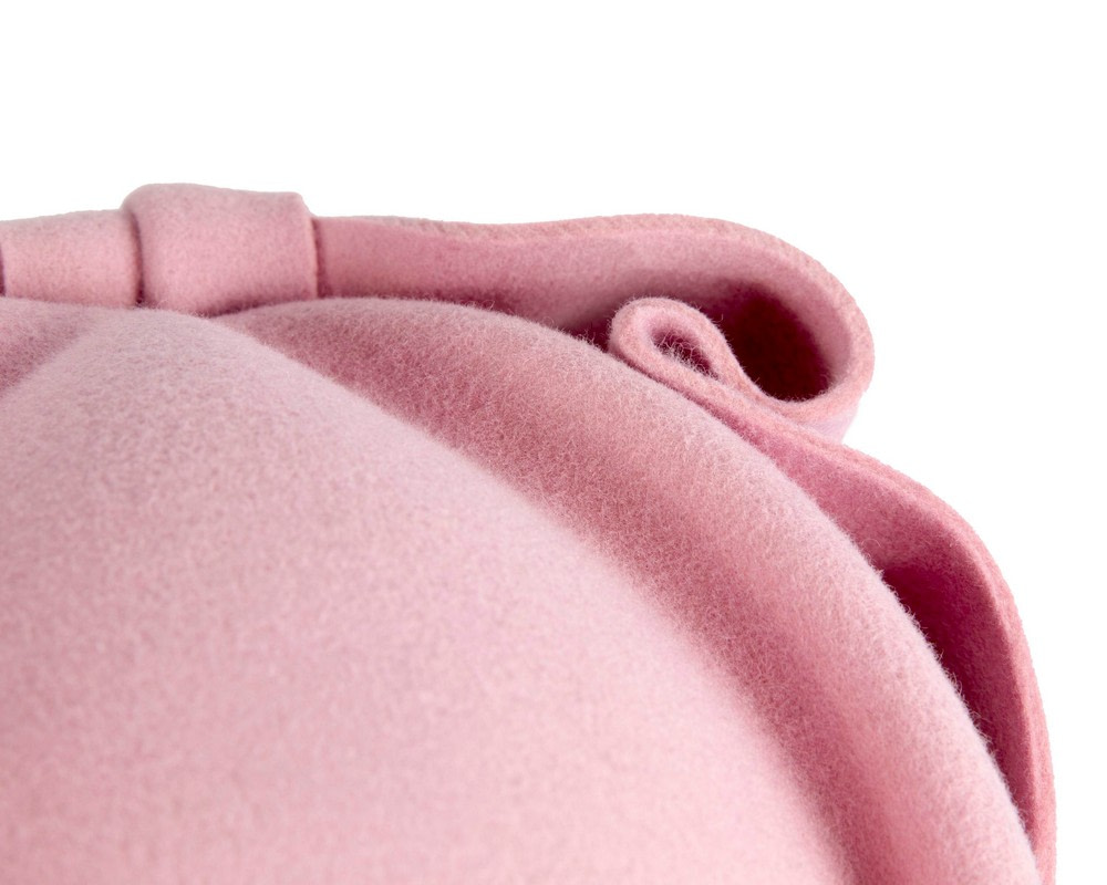 Pink Max Alexander Felt Pillbox Hat – Classic Winter Style - Hats From OZ Pink Max Alexander Felt Pillbox Hat – Classic Winter Style - Image 6