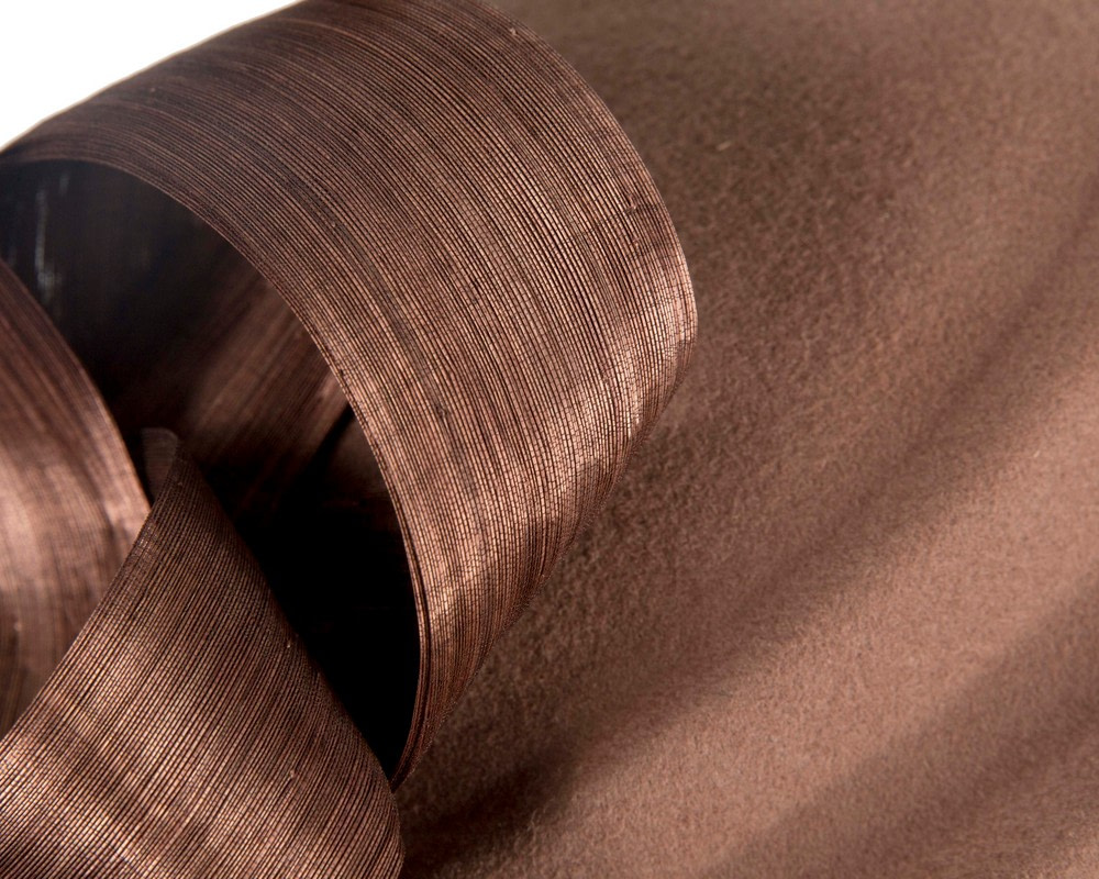 Coffee winter fashion beret hat with loops by Fillies Collection - Hats From OZ Coffee winter fashion beret hat with loops by Fillies Collection - Image 5