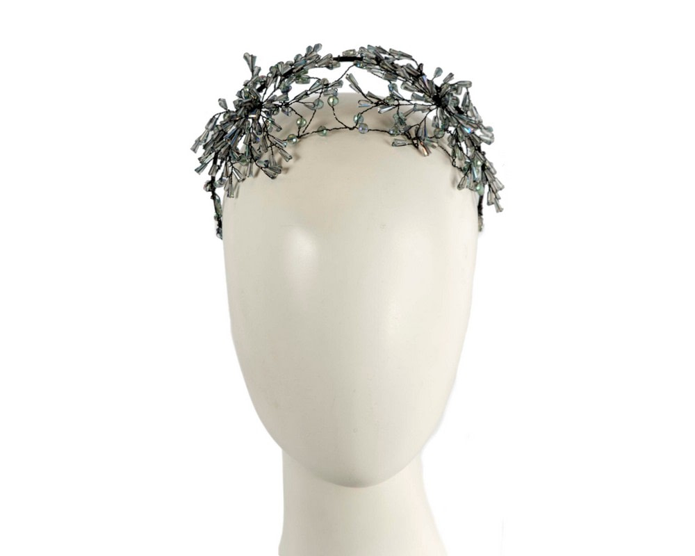 Crystal headband by Cupids Millinery Melbourne - Hats From OZ Crystal headband by Cupids Millinery Melbourne