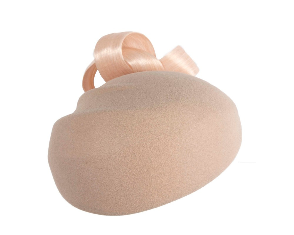 Nude winter fashion beret hat with loops by Fillies Collection - Hats From OZ Nude winter fashion beret hat with loops by Fillies Collection - Image 3