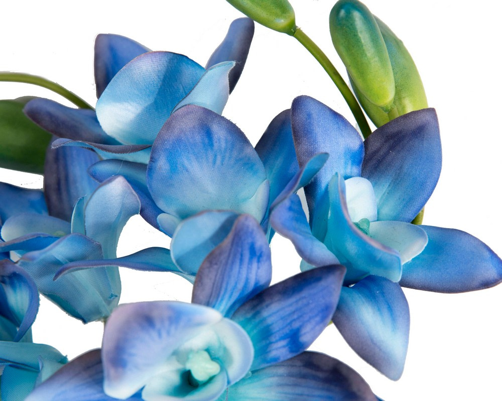 Exclusive blue flower fascinator headband by Cupids Millinery - Hats From OZ Exclusive blue flower fascinator headband by Cupids Millinery - Image 3