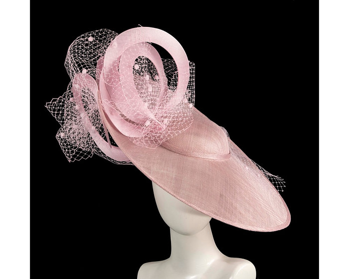 Large dusty pink racing hatinator by Fillies Collection