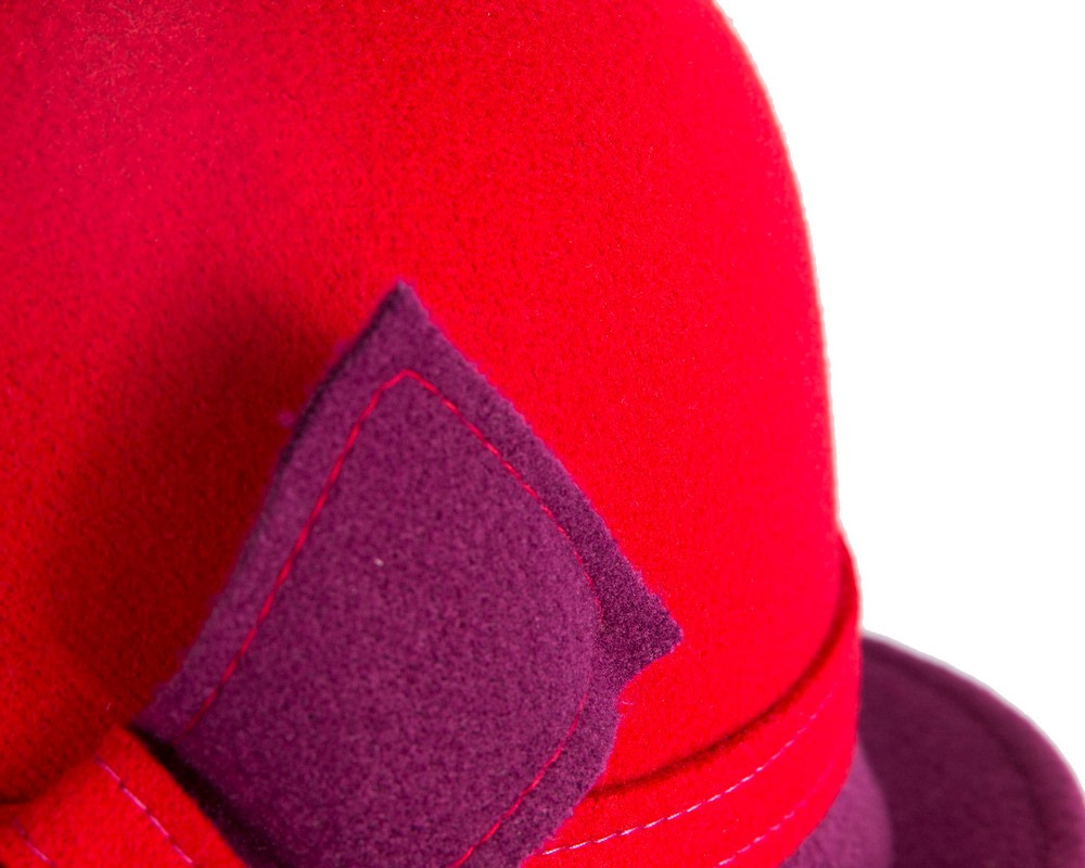 Red & Wine Winter Fashion Hat by Max Alexander - Hats From OZ Red & Wine Winter Fashion Hat by Max Alexander - Image 5