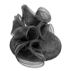 Black pillbox racing fascinator with wave by Fillies Collection - Image 4