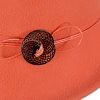 Orange ladies winter felt cloche hat by Max Alexander - Image 5