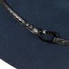 Navy ladies felt fedora hat by Max Alexander - Image 5